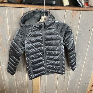 Kids Black Puffer Jacket